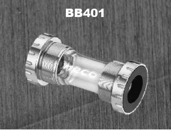 Каретка NECO MTB BB401, BC1.37”X24T 68\73mm, ось 24*24мм, 2 увеличенных промподшипника