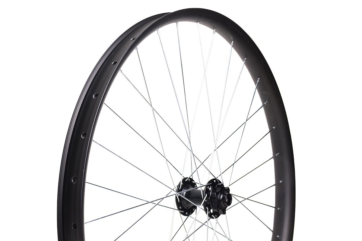 Колесо 29&quot;MTB переднее, двойной обод Citron DP-40 29&quot; 32H, втулка Solon DH928TF32H, Disc ,100*15мм, 2 промподшипника, крепление IS6, ось 15мм, черный