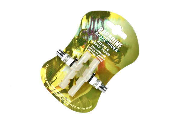 Колодки тормозные Baradine 948V, МТВ/BMX, 60мм,прозрачные