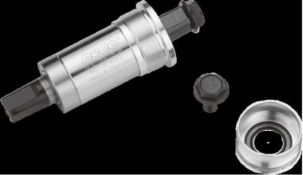 Каретка-картридж NECO B920 68*119мм, BC 1.37"x24T, 2 промподшипника, под квадрат, 285гр