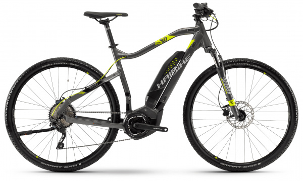 Велосипед Haibike Sduro Cross 4.0 men 400Wh 10s Deore (2018)